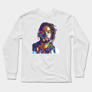 Miguel Colorful Long Sleeve T-Shirt